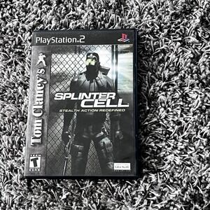 Tom Clancy's Splinter Cell (PS2) CIB W/ Manual- Authentic - Tested